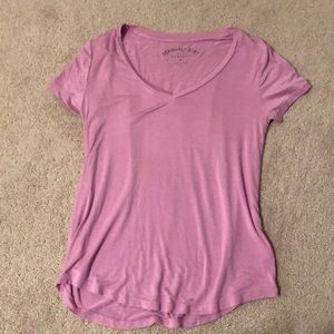 Aeropostale Pink V-Neck Top